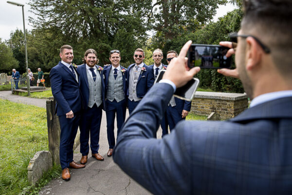 Sophie and Sam at Hampton Court Palace Golf Club