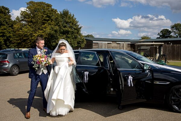 Sophie and Sam at Hampton Court Palace Golf Club