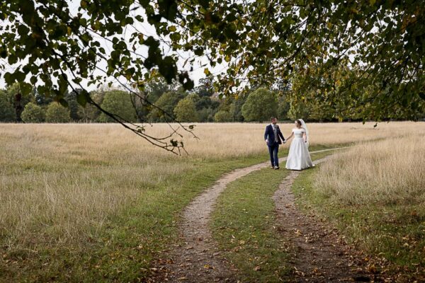 Sophie and Sam at Hampton Court Palace Golf Club