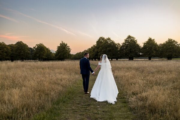 Sophie and Sam at Hampton Court Palace Golf Club