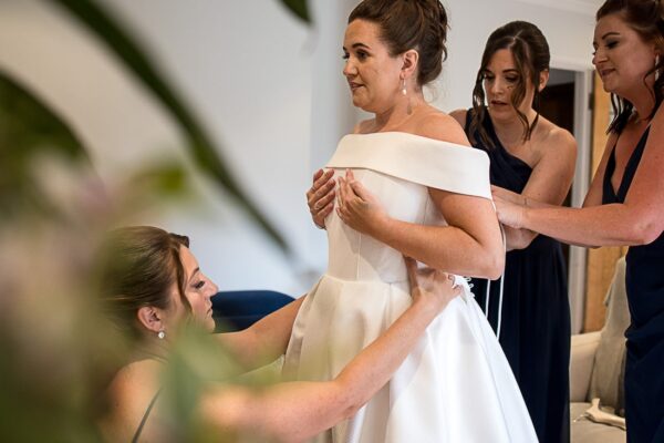 Sophie and Sam at Hampton Court Palace Golf Club